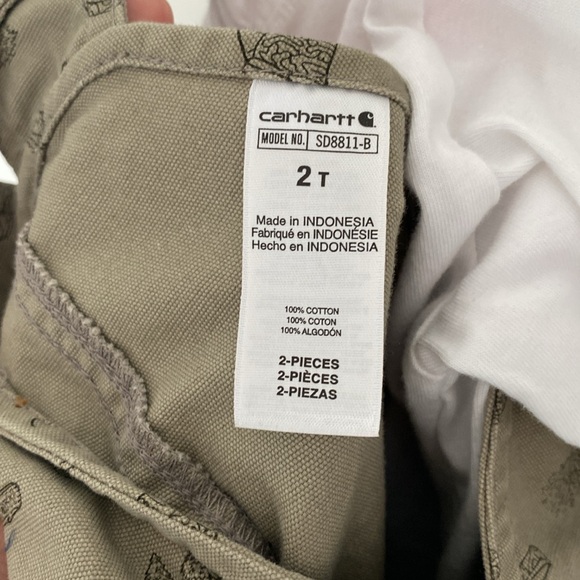 Never worn Carhartt overall set - Picture 7 of 7